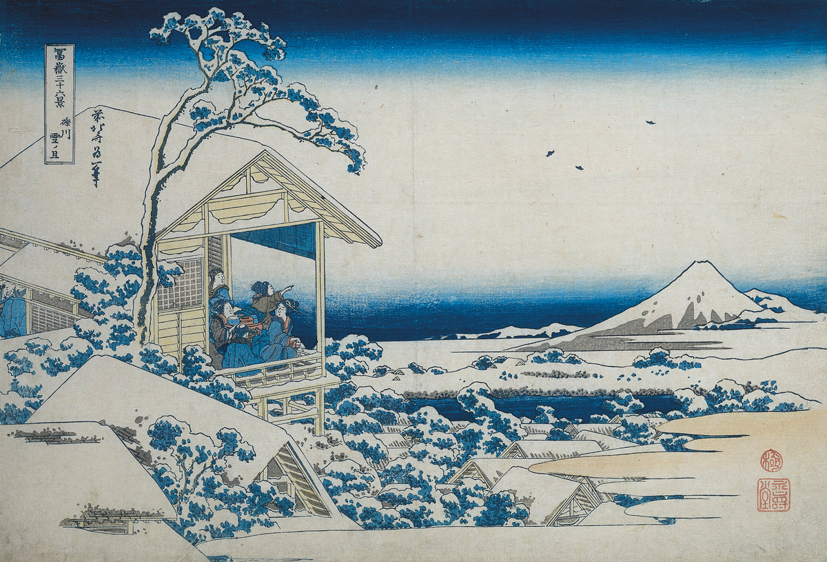 Snowy Morning in Koishikawa